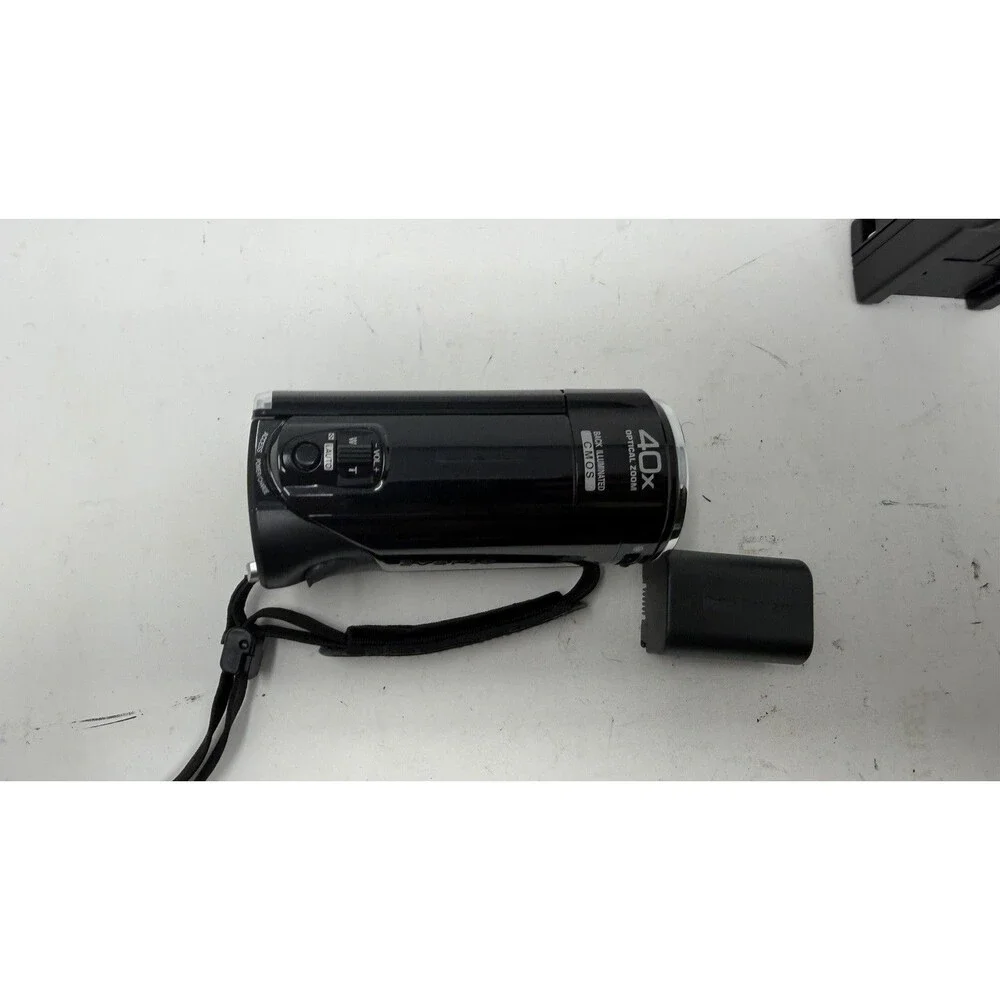 JVC Everio HD SD Camcorder GZ-HM40BU Battery + Charger - TESTED!